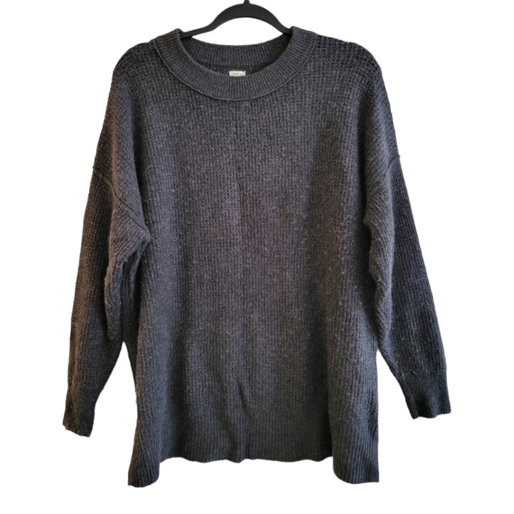 Aerie Oversized Crewneck Knit Sweater Size XS